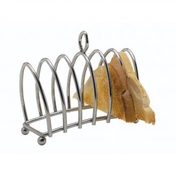 Porta Toasts KitchenCraft, Placcato Argento, 16 x 15 x 7 cm