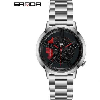 SANDÁ Reloj Masculino Borde Inoxidable