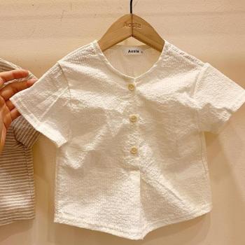 Baby Baumwoll-Leinen T-Shirt für die Kleinsten