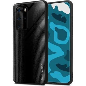 Cadorabo Cover Elegante con Vetro Temperato per Huawei P40 Pro