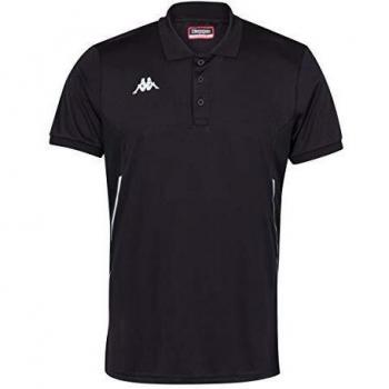 Kappa Faedis Black Kids Polo