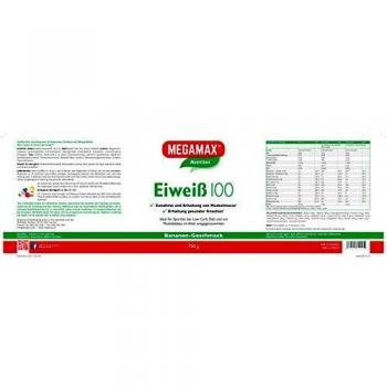Eiweiß 100 Banane Megamax Pulver 750 g