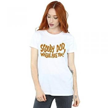 Top Scooby‑Doo « Where Are You ? » Femme – Petit (S) – Blanc