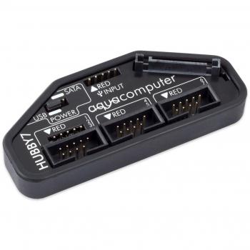 Aqua Computer HUBBY7 Internal USB 2.0 Hub with 7x USB Ports