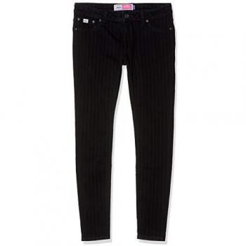 Jean Skinny Superdry Alexia Interest Femme, Bleu (Royal Stripe Jrn), 48