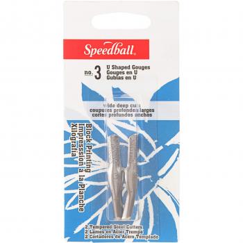 Speedball Small U Gouge Lino Cutter Blades #3