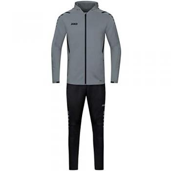 Herren Sportswear JAKO Challenge – Kapuzen-Trainingseinheit, M (steingrau)