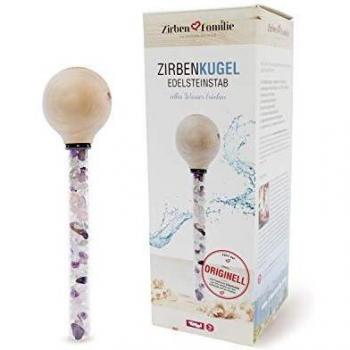 Zirben Edelstein‑Stab Trio – für Wasser & Duft