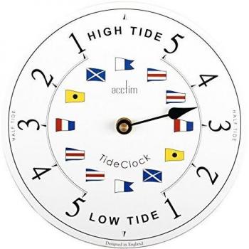 Acctim 24686 Ryde Horloge murale (Blanc)