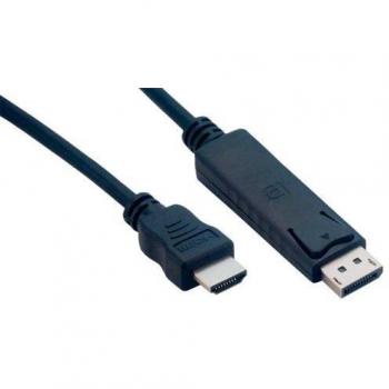 MCL 3m DisplayPort/HDMI Negro