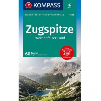Siegfried Garnweidner Kompass Wanderführer 5429 Zugspitze, Werdenfelser Land, 60 Touren: Wanderführer Mit Extra-Tourenkarte 1:40.000, Gpx-Daten Zum Download