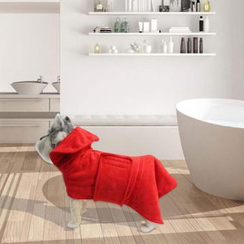 Peignoir de toilettage pour chiens