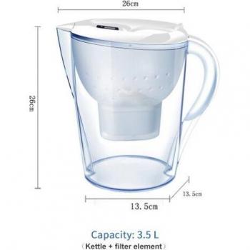 Austauschbare Ader – 3,5 L Kohlenstoff‑Alkalischer Hausfilter‑Wasserkocher