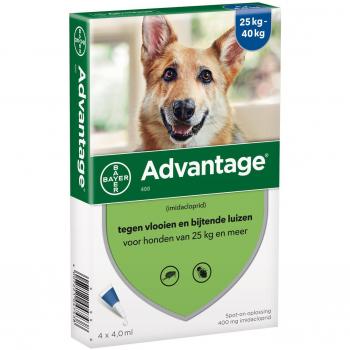 Advantage® 400 dubbelpak (25+ kg)