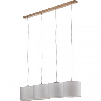 BRITOP Corralee 4-Bulb White Ceiling Light