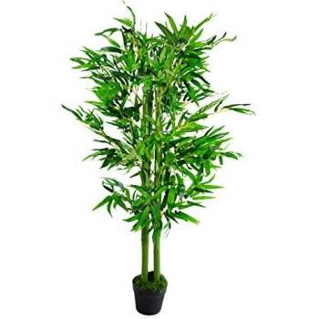 Fat Leaf Green XL Artificial Bamboo Tree
