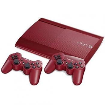 Console Sony PS3 Ultra Slim 500 Go rouge
