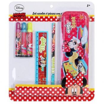 Minnie Set Escolar 6 Pzas