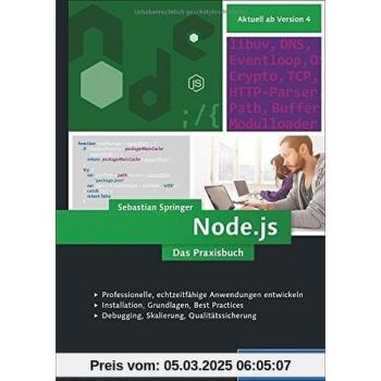 Node.js: Das umfassende Handbuch. Serverseitige Webapplikationen mit JavaScript entwickeln
