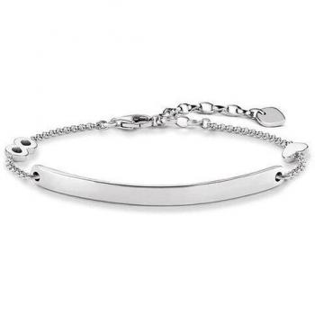 Thomas Sabo Pulsera para mujer LBA0100-001-12-L19v 19 cm