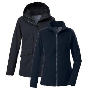 Veste 3 en 1 femme Killtec Kow 189 Noir