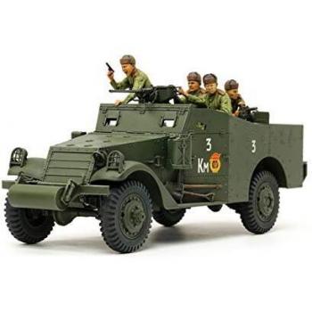 Incollaggio di veicoli corazzati con modellino M3A1 Scout Car