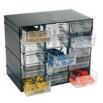 Cassettiera Porta Minuteria in Plastica Resistente Varie Misure Hobby 12/15/24