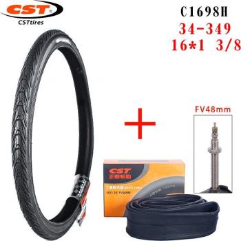Bicycleur CST 16” 16x1 34-349 Fil d’Acier