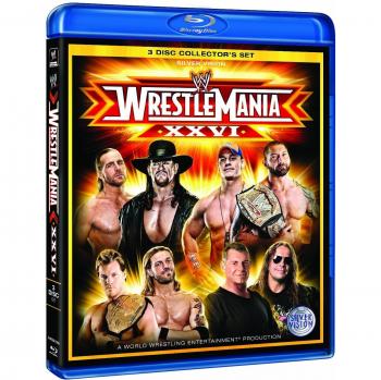 WWE Wrestlemania 26 XXVI  3 Disc Blu Ray (with 