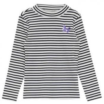 S.Oliver Langarmshirt Glitzer-Pailletten – Marine, 128g