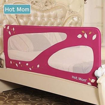 Barrière de Lit Enfant Hot Mom 150 cm Rose