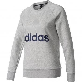 Sudadera adidas, Ess Lin, Gris, Mujer