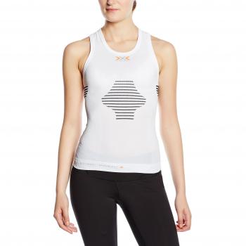 LADY INVENT Light X‑Bionic Singlet für Damen – XS, Farbvariante Weiß/Schwarz, Code I020297