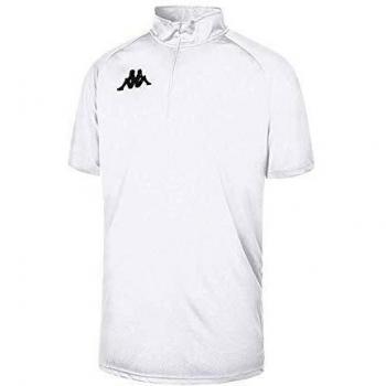 Kappa Monterosso XXL Herren Shirt – Weißes Kurzärmling