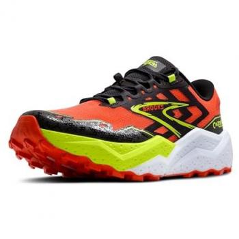 Zapatillas Brooks Caldera 7 Naranja y Negro