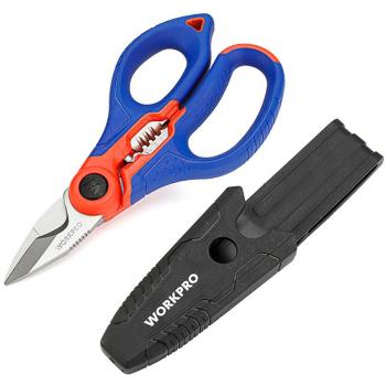 Tijeras de alta calidad Workpro para electricistas
