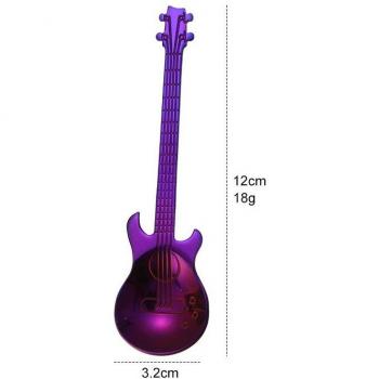 Spoon Artística de Guitarra para Leche y Dulces