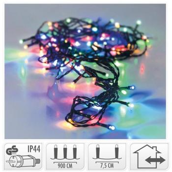 Farbspiel-LED-Kette 12 m – 120 LEDs, grün, Indoor/Outdoor geeignet