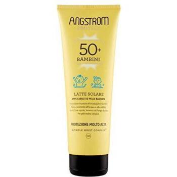 Angstrom Protect Latte Solare per Bambini, Protezione Solare 50+ con Azione Idratante Istantanea, Nutriente, Indicata per Pelli Sensibili, 250 ml
