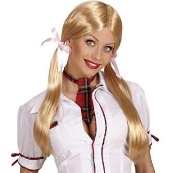 Wig Studentessa Bionda Taglia Unica