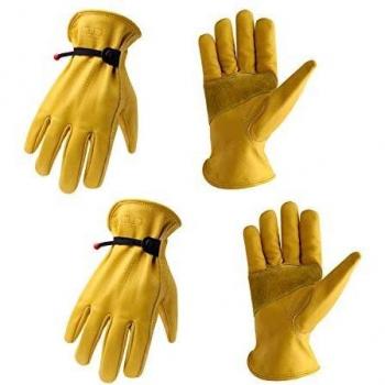 Gardening Work Gloves with Adjustable Wrist