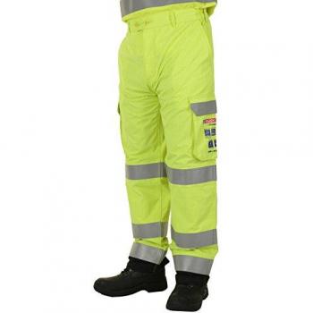 Beeswift ARC Compliant Trousers Saturn Yellow/Navy 38T