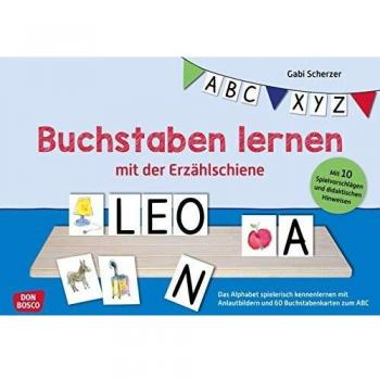 Buchstaben lernen mit der Erzählschiene.