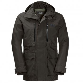 Herrenjacke Jack Wolfskin Bridgeport Pinewood (L)