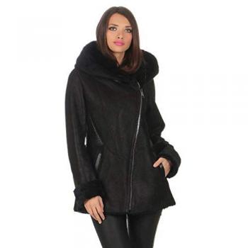 Hollert Lammfell Winterjacke für Frauen