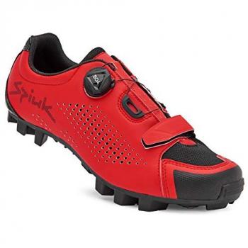 Scarpe da ciclismo Spiuk Mondie MTB rosso nero 46