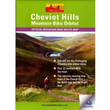 Cheviot Hills Mountain Bike Orbital Map : Waterproof Route Map