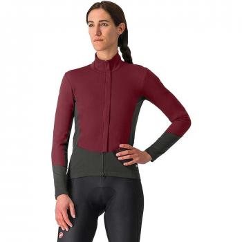 Castelli Perfetto Air Damen Outdoorjacke Rot/Schwarz