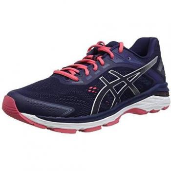 ASICS Damen Gt-2000 7 Running Shoes, Peacoat/Silver 401, 37 EU