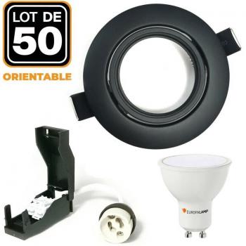 Pack de 50 Spots LED 5W Orientables